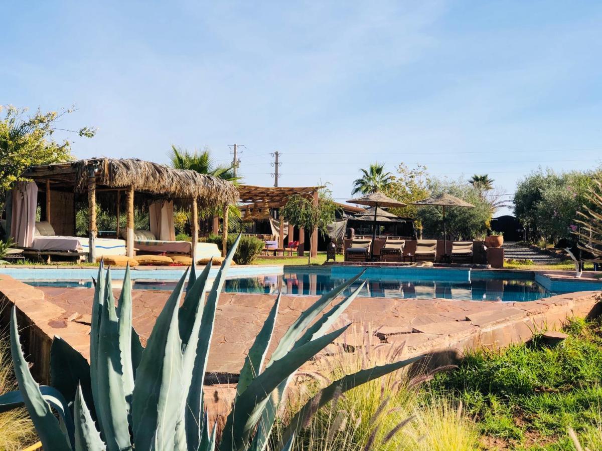 Les Jardins De Taja Hotel Ourika Buitenkant foto