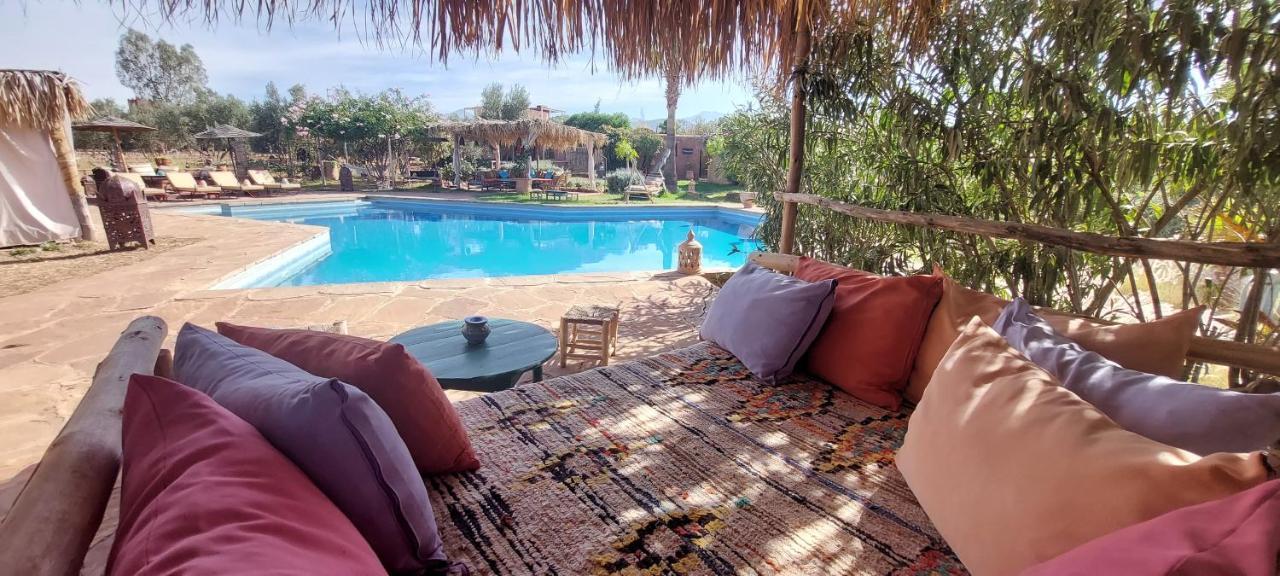 Les Jardins De Taja Hotel Ourika Buitenkant foto