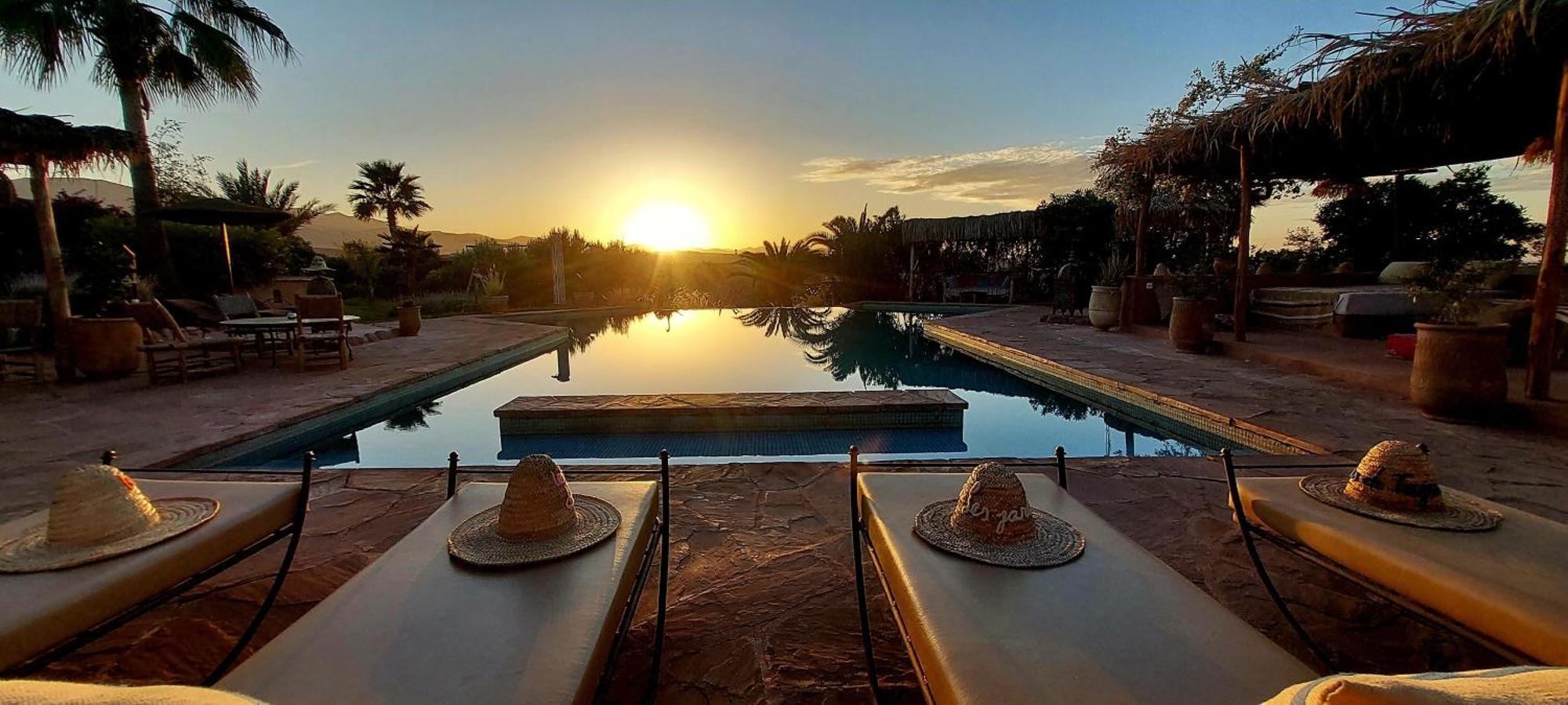 Les Jardins De Taja Hotel Ourika Buitenkant foto